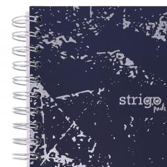 Caiet - Strigo Pads - Project Book Marmorat - Matematica B5, cu spirala si separatoare
