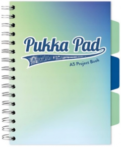Caiet - Pukka Pad - Project Book -Matematica A5, spirala si separatoare