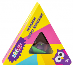 Set 24 creioane cerate - Strigo - Piramida