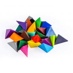 Set 24 creioane cerate - Strigo - Piramida