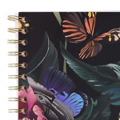 Caiet - Strigo Pads - Project Book Flori si fluturi - Matematica A4, cu spirala si separatoare