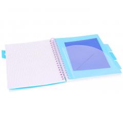 Caiet - Strigo Pads - Project Book Caracatita - Matematica B5, cu spirala si separatoare