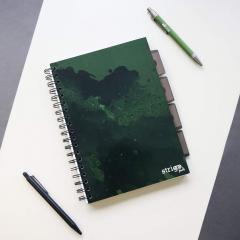 Caiet - Strigo Pads - Project Book Fusion - Matematica B5, cu spirala si separatoare