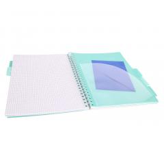 Caiet - Strigo Pads - Project Book Pisica - Matematica A4, cu spirala si separatoare