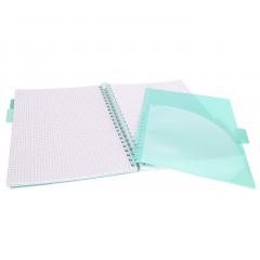 Caiet - Strigo Pads - Project Book Pisica - Matematica A4, cu spirala si separatoare