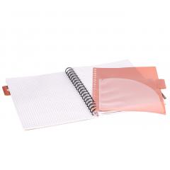 Caiet - Strigo Pads - Project Book Floral - Matematica B5, cu spirala si separatoare