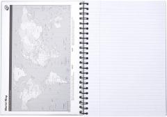 Caiet - Pukka Pad Wirebound - Dictando A4, spirala si microperforatii