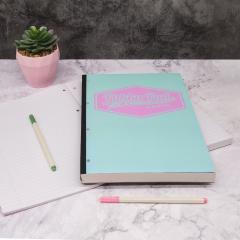 Caiet - Pukka Pad Pastel - Dictando A4, 400 pagini (mai multe culori - pret pe bucata)