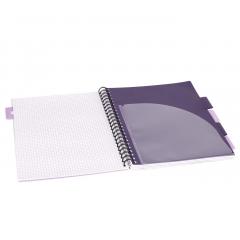 Caiet - Strigo Pads - Project Book Dragon - Matematica A4, cu spirala si separatoare