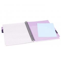 Caiet - Strigo Pads - Project Book Dragon - Matematica A4, cu spirala si separatoare