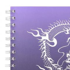 Caiet - Strigo Pads - Project Book Dragon - Matematica A4, cu spirala si separatoare