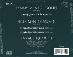 Felix & Fanny Mendelssohn: String Quartets