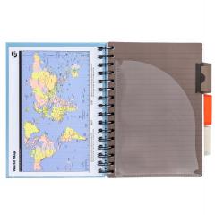 Caiet cu spirala si separatoare - Executive Project Book