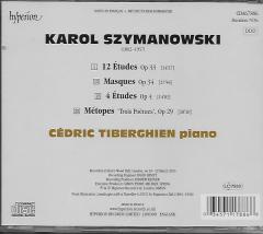 Szymanowski: Masques, Metopes, Etudes Op.4, Etudes Op. 33