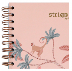 Caiet matematica cu spirala si separatoare B5 (100 file) - Strigo Pads Project Book (Africa)