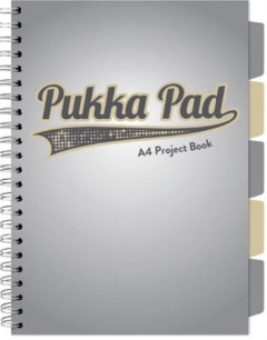 Caiet cu spirala si cinci separatoare - Pukka Pad Project