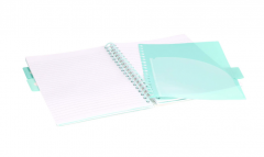 Caiet dictando cu spirala si separatoare B5 - Strigo Pads Project Book (Tigru)