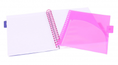 Caiet dictando cu spirala si separatoare B5 - Strigo Pads Project Book (Neon)