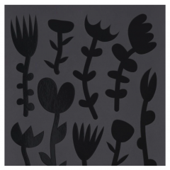 Caiet matematica cu spirala si separatoare A4 (100 file) - Strigo Pads Project Book (Floral)