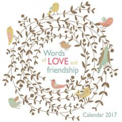 Calendar 2017 - Words of Love and Friendship