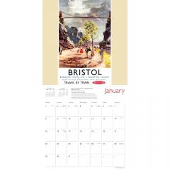 Calendar 2017 - English Travel Posters