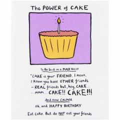 Felicitare - The Power Of Cake 