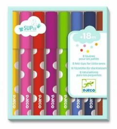 Set carioci lavabile - 8 buc.