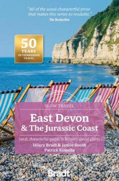 Coperta cărții East Devon & The Jurassic Coast (Slow Travel)