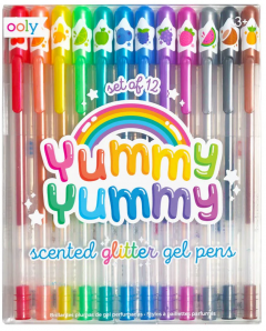 Set 12 pixuri cu gel parfumate - Yummy Yummy