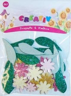 Set creativ - Flori din spuma