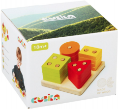 Jucarie din lemn - Sortator Forme Geometrice 03