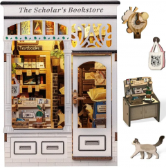 Puzzle 3D 168 piese - Cotor de carte - The Scholar's Bookstore