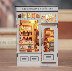 Puzzle 3D 168 piese - Cotor de carte - The Scholar's Bookstore