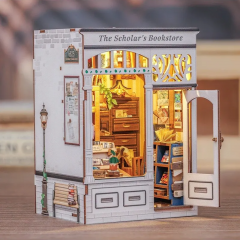 Puzzle 3D 168 piese - Cotor de carte - The Scholar's Bookstore
