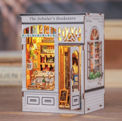 Puzzle 3D 168 piese - Cotor de carte - The Scholar's Bookstore