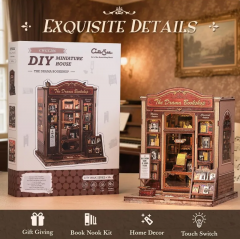 Puzzle 3D 253 piese - Cotor de carte - The Drama Bookshop