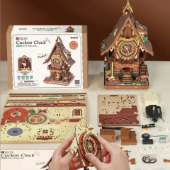 Puzzle 3D 436 piese - Cuckoo Clock
