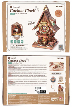 Puzzle 3D 436 piese - Cuckoo Clock