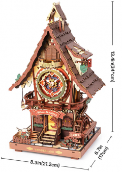 Puzzle 3D 436 piese - Cuckoo Clock