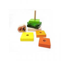 Jucarie din lemn - Piramida 2