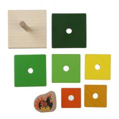 Jucarie din lemn - Piramida 2