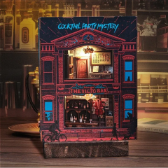 Puzzle 3D 238 piese - Cotor de carte - The Long Goodbye