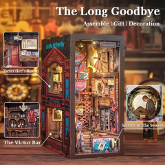 Puzzle 3D 238 piese - Cotor de carte - The Long Goodbye