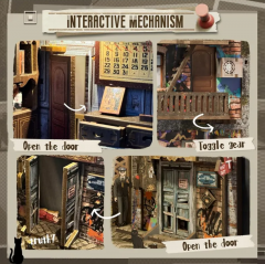 Puzzle 3D 238 piese - Cotor de carte - The Long Goodbye