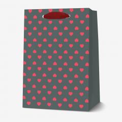 Punga pentru cadou mare - Hearts