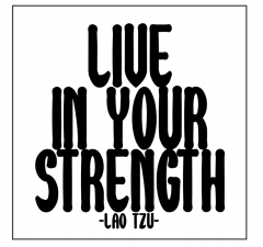Insigna - Live in Your Strength
