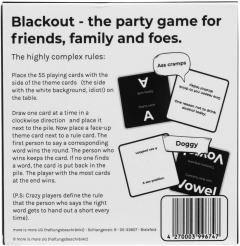 Joc de carti - Blackout (Black Edition)