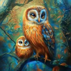 Puzzle 50 piese - Bufnita