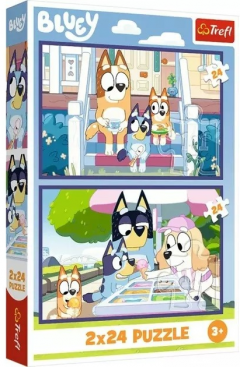 Puzzle - Distractie cu Bluey