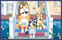 Puzzle - Distractie cu Bluey